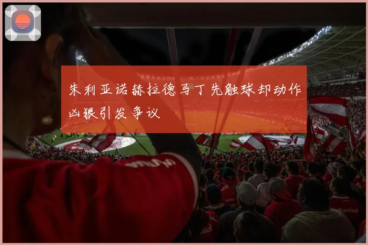 朱利亚诺赫拉德马丁先触球却动作凶狠引发争议