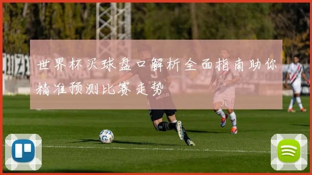 世界杯买球盘口解析全面指南助你精准预测比赛走势