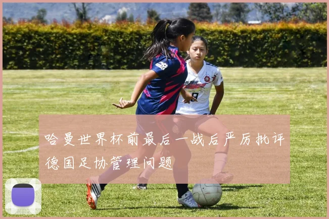 哈曼世界杯前最后一战后严厉批评德国足协管理问题